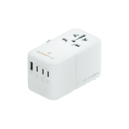 Smartix Premium International Travel Adaptor 140W - White
